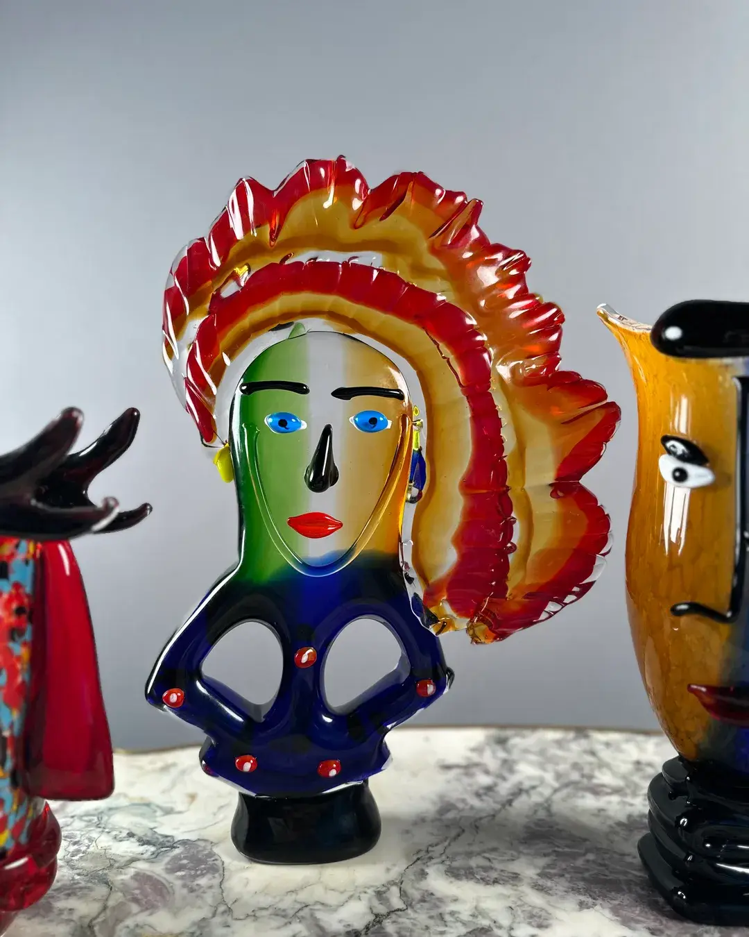 Murano Picasso Koleksiyonu Büyük Boy Büst
