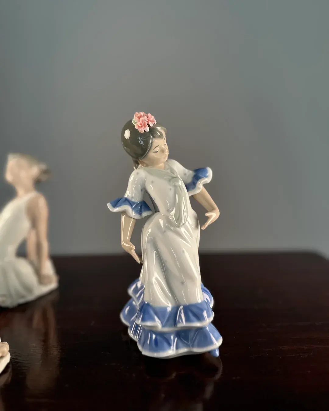 Lladró – "Little Flamenco Dancer / Spanish Dancer" (Flamenko Dansçısı Kız) Orijinal Porselen Biblo