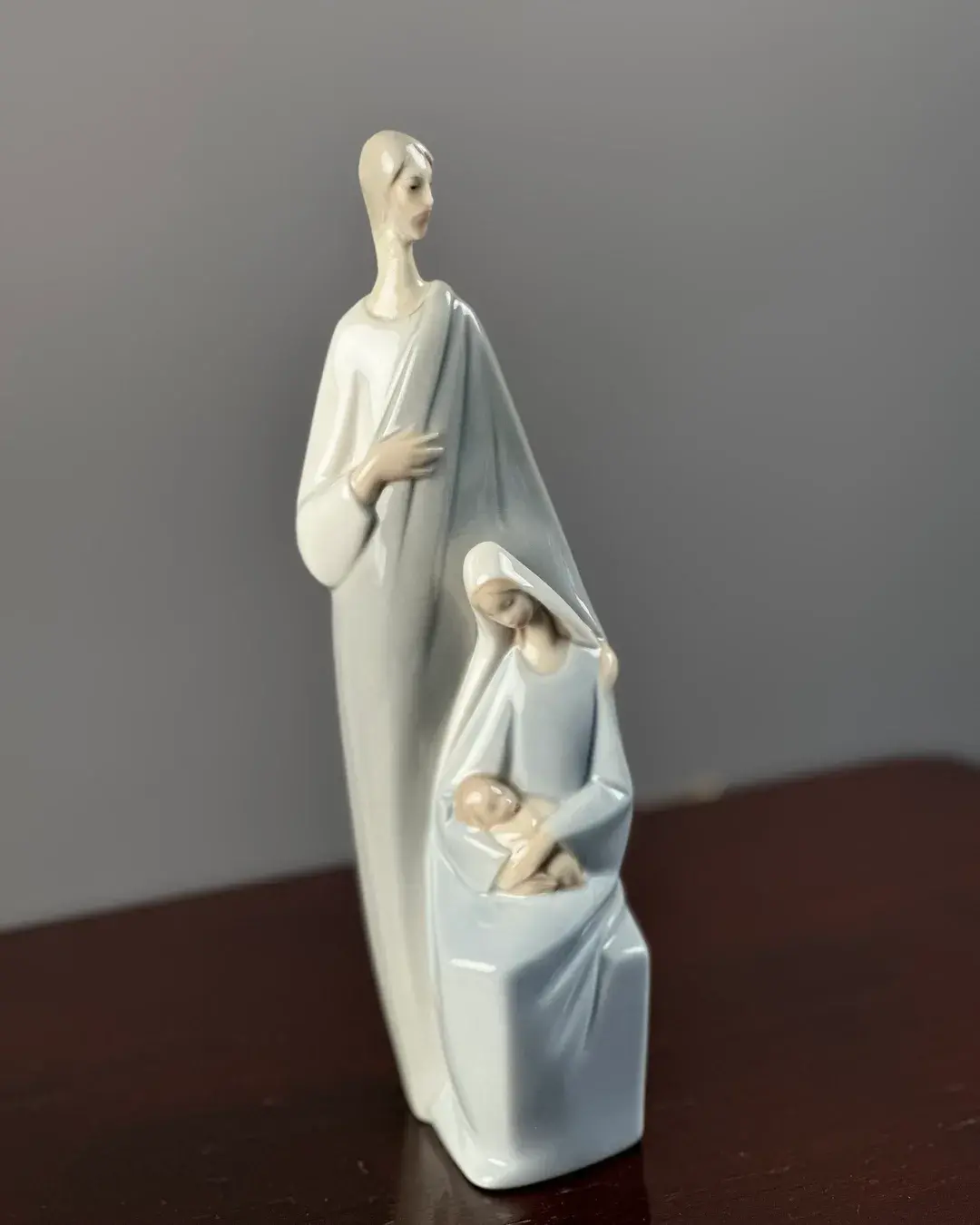 Lladró Orijinal Damgalı "Holy Family / Sagrada Familia" (Kutsal Aile) Porselen Figür