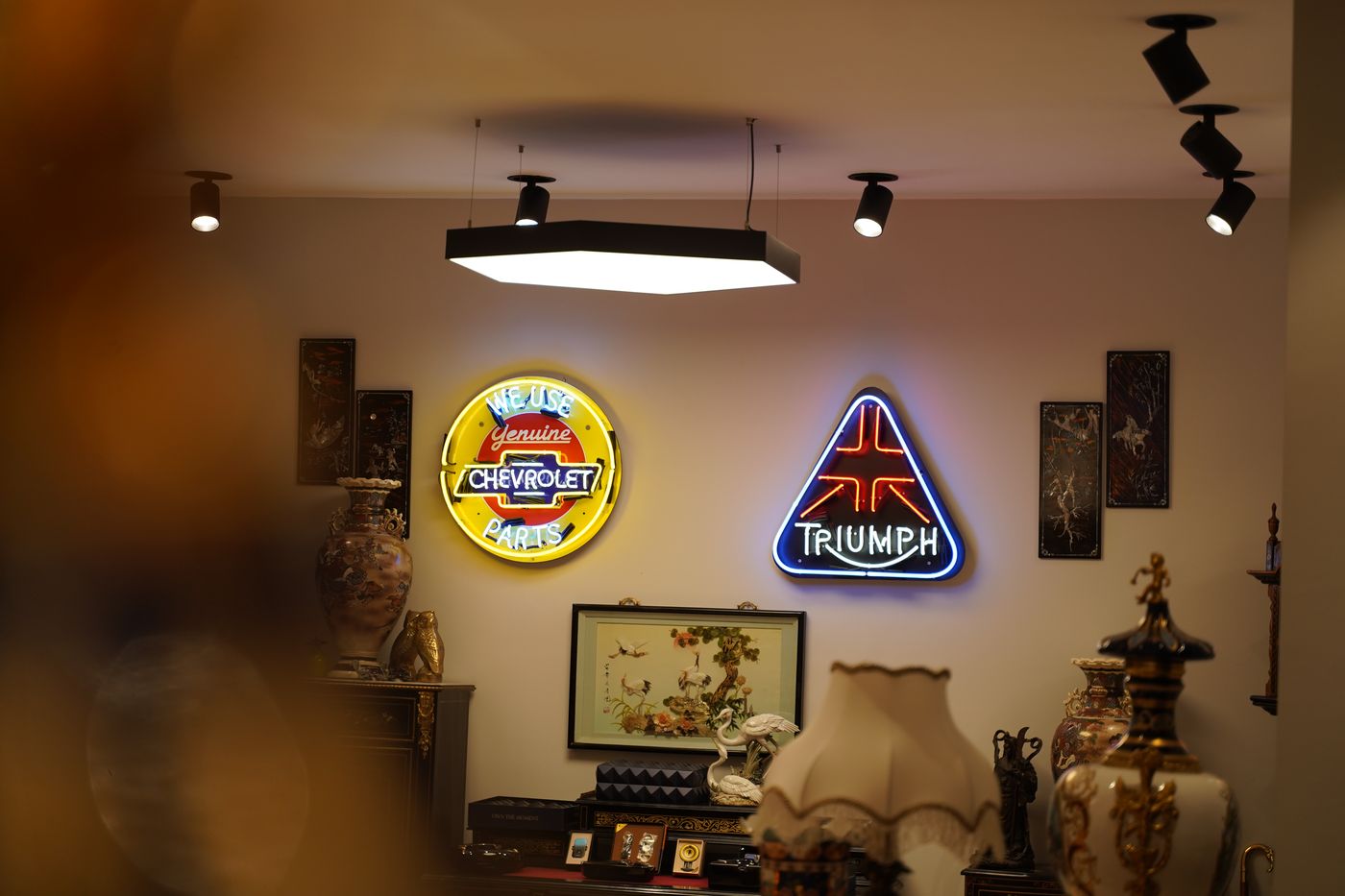 Galeri vitrin detayı